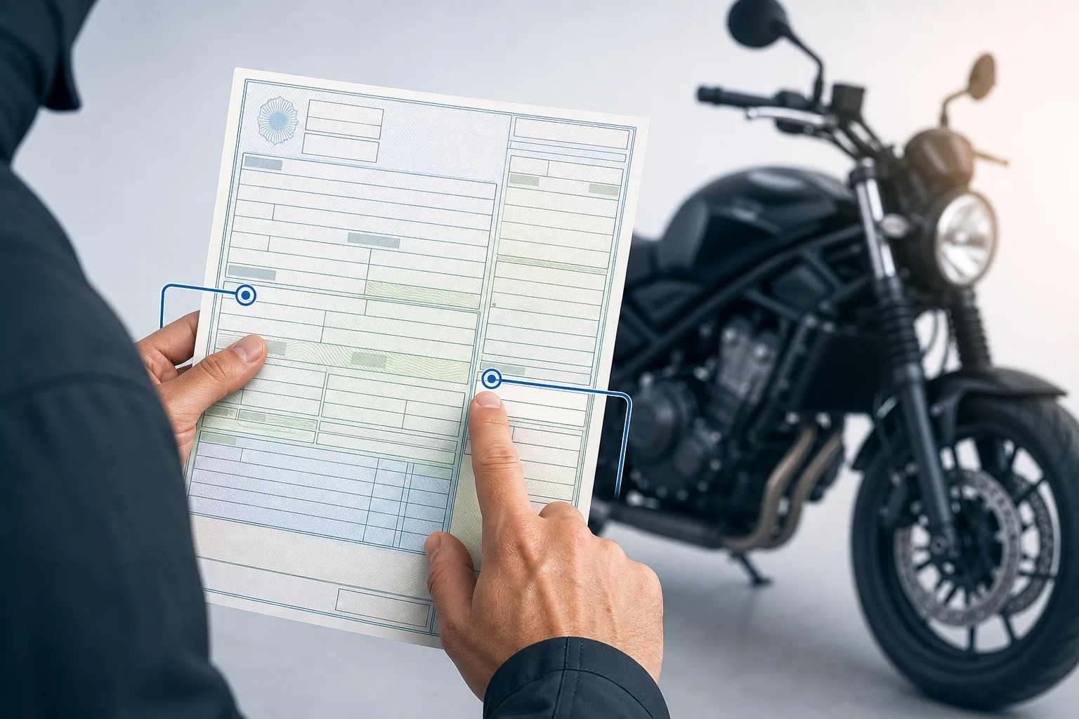 Person reviewing seating and mass fields in vehicle documentation.